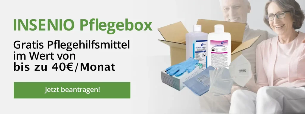 INSENIO Pflegebox Banner